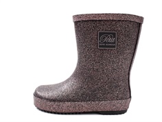 Petit by Sofie Schnoor winter rubber boots black/rose glitter
